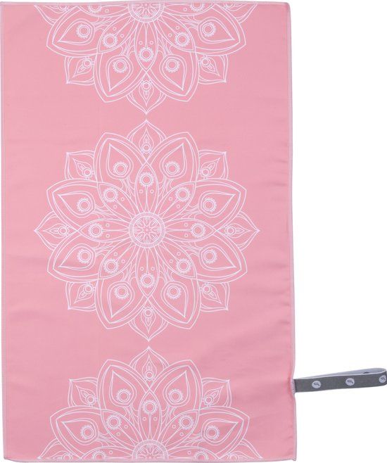 Pure2Improve Yoga handdoek - 183x61 cm - Roze