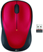 Logitech M235 Draadloze Muis - Rood