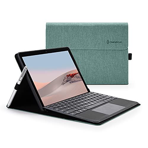Omnpak Hoes Compatibel Voor Surface Go 3 2021 / Surface Go 2 2020 / Surface Go 2018 met Stylushouder, Polyester met Meerdere Hoeken, Hoogwaardige en Slanke Lichtgewicht Hoes