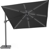 Platinum Challenger T² Glow Premium Zweefparasol 300x300cm Faded Black