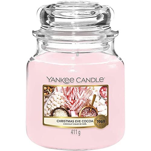 Yankee Candle Kaarsen, Christmas Eve Cocoa, Medium