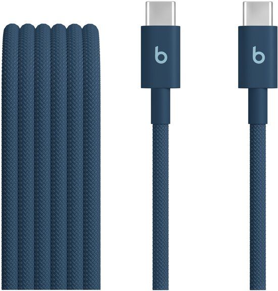 Beats Geweven USB-C naar USB-C kabel 60W - 1,5 meter - Nitro Navy
