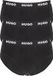 HUGO Hipster briefs (3-pack) - Men's Slips - Black - Size: M