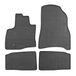 PETEX Rubberen mat voor Dacia Duster III met verbrandingsmotor vanaf 06/2024, 4-delige set, autovoetmat, zwart, robuust, weerbestendig