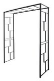 Lineale Louis Moulin Linéale rozenboog antraciet - 155 x 50 x 198 cm