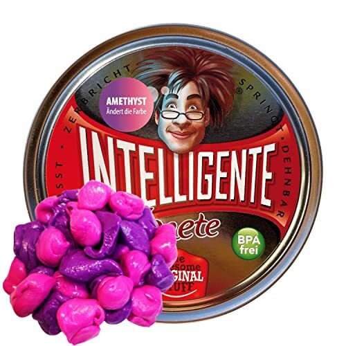 Intelligente Knete Amethist verandert van kleur 80 g