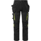 Fristads Werkbroek Stretch 2566 Stp - Zwart - C54