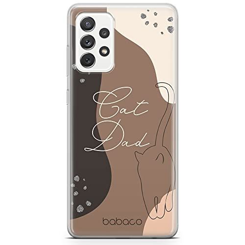 BABACO ERT GROUP mobiele telefoonhoesje voor Samsung A73 5G - Babaco patroon Cats 010