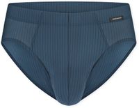 SCHIESSER Supermini Heren Onderbroeken Blauw Gestreept S