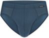 SCHIESSER Supermini Heren Onderbroeken Blauw Gestreept S