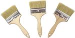 Set de 3 pinceaux plats pour projets de peinture