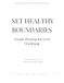Set Healthy Boundaries: People Pleasing Recovery Workbook