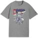 PUMA Flagrant Foul relaxed T-shirt met basketballer voor Heren, Grijs, Maat 15-16Y