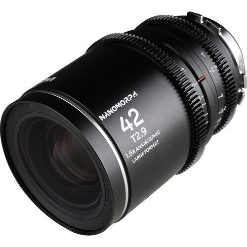 Laowa 42mm T2.9 1.5X LF Nanomorph Silver PL/EF-mount lens