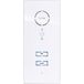 VS-ELECTRONIC 211354 krimpkous K400/25, 4mm, 1000mm sectie, geel