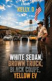 White Sedan, Brown Truck, Black Coupe, Yellow EV