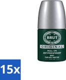 Brut 15 x Déodorant bille Original - 50 ml