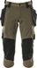 Mascot Advanced Pantalon 3/4 avec poches à clous 17049-311 - vert mousse - C64