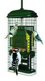 Squirrel Buster Squirrel Buster Suet eekhoornbestendige Suet Vogelvoederbak met 2 Suet Cake Trays, 2 kruimelpoorten, rommelvrij Suet laden, Groen