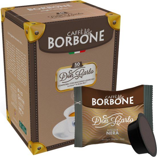 Caffe Borbone Caffè Borbone Lavazza A Modo Mio Don Carlo BLACK - 50 capsules