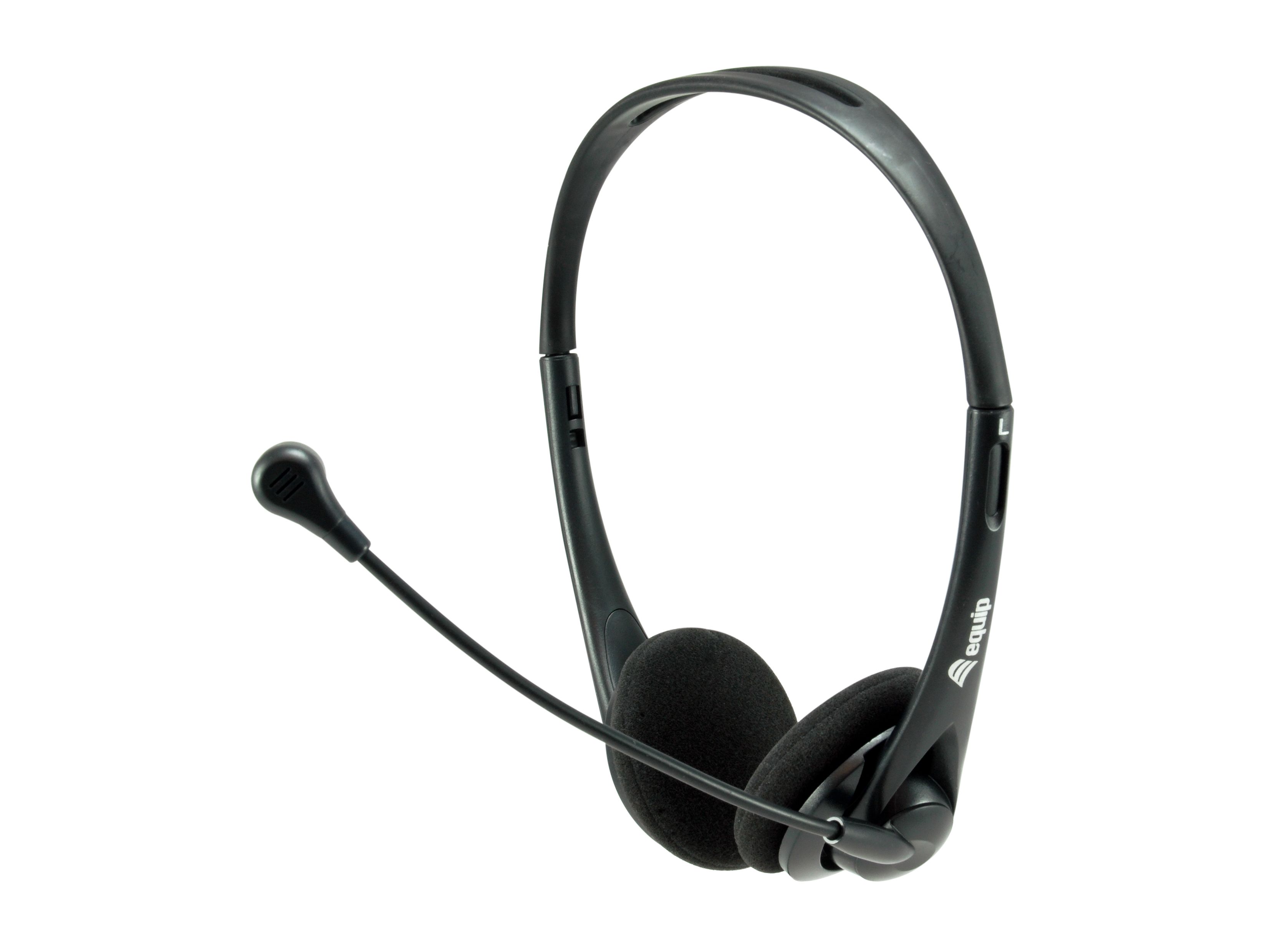 Equip 245304 - Headset - Zwart - Bedraad