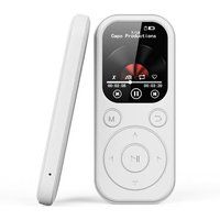 ELVANZA MP4 Draagbare Bluetooth-speler met groot HD-scherm, 16 GB, Wit