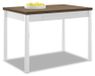OEM Eikenhout Tennessee Uittrekbare Keukentafel 90x50 cm