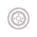 TRW AUTOMOTIVE AFERMARKET DB4391 remtrommel
