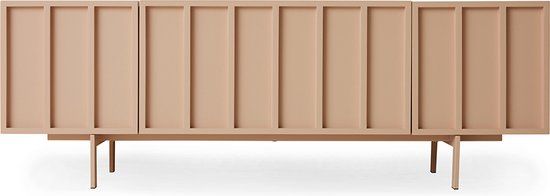 HKliving Tv-Meubel Nude MDF 159,5cm - Lichtbruin