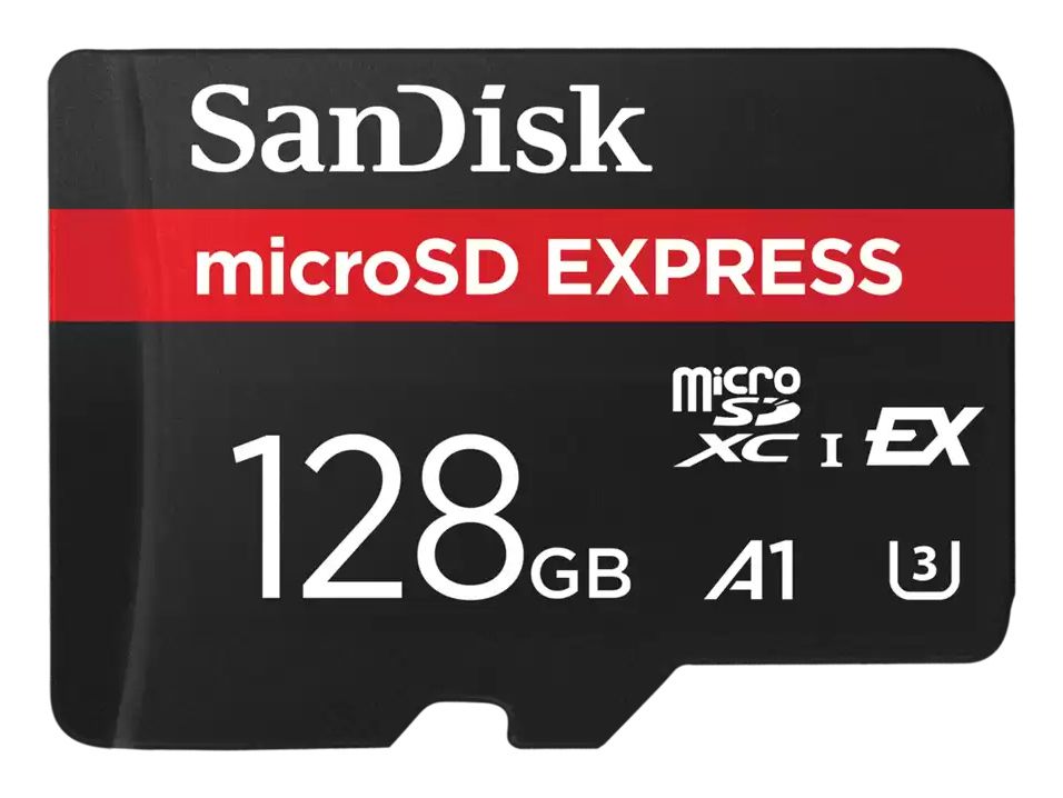 SanDisk Express 128 GB MicroSDXC UHS-I Memory Card