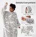 Merkloos Oversized hoodie, fleece enorme draagbare deken voor vrouwen en mannen XL