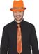 Boland Verkleedkleding setje 2 delig - oranje - hoed en stropdas - heren en dames