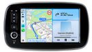 Smart autoradio Android met 64GB opslag, geschikt voor Fortwo / Forfour 453 (2015-2020), met CarPlay, Android Auto, GPS-navigatie en Bluetooth