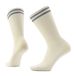 SMARTWOOL Chaussettes gris / blanc naturel