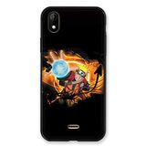 Beschermhoes Wiko Beschermhoes voor Wiko Y61 Manga Naruto, zwart