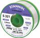 Stannol S321 2,0% 2,0MM SN99,3CU0,7 CD 250G Soldeertin, loodvrij Loodvrij, Spoel Sn99,3Cu0,7 ORH1 250 g 2 mm