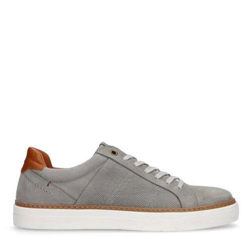 No Stress No Stress nubuck sneakers grijs/taupe