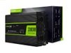 Green Cell Onduleur de courant pour voiture 2000W 12V CC vers 230V CA - Noir
