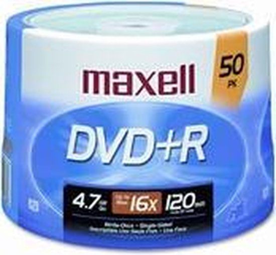 Maxell DVD+R 4.7GB 16x Spindle 50pk