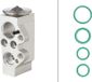 HELLA Expansieventiel voor airconditioning, aluminium, R 1234yf, geschikt voor onder andere VW POLO