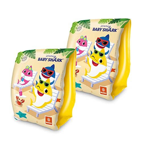Mondo Toys BABY SHARK armbanden - armleuningen voor kinderen - materiaal PVC - geschikt voor kinderen van 2 tot 6 jaar met een gewicht van 6-20 kg - 16933