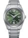 Citizen AW1641-81X Horloge - Titanium - Zilverkleurig - Groen - Ø 42 mm