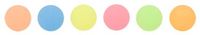Softee 5 Boules rebondissantes brillantes multicolores 32 cm - 3,2 cm