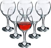 KADAX Wijnglazen, Vaatwasmachinebestendige Wijnkelk, Hoogwaardige en Elegante Glazenset voor Rode en Witte Wijn, Champagne (6 x 210 ml)