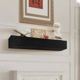 VEVOR Open haardmantel, 122 x 20 x 12,7 cm, 22,7 kg gewichtscapaciteit, natuurlijke houten mantel voor boven open haard, wandgemonteerde drijvende boerderijplank, handgemaakte open haardmantel voor