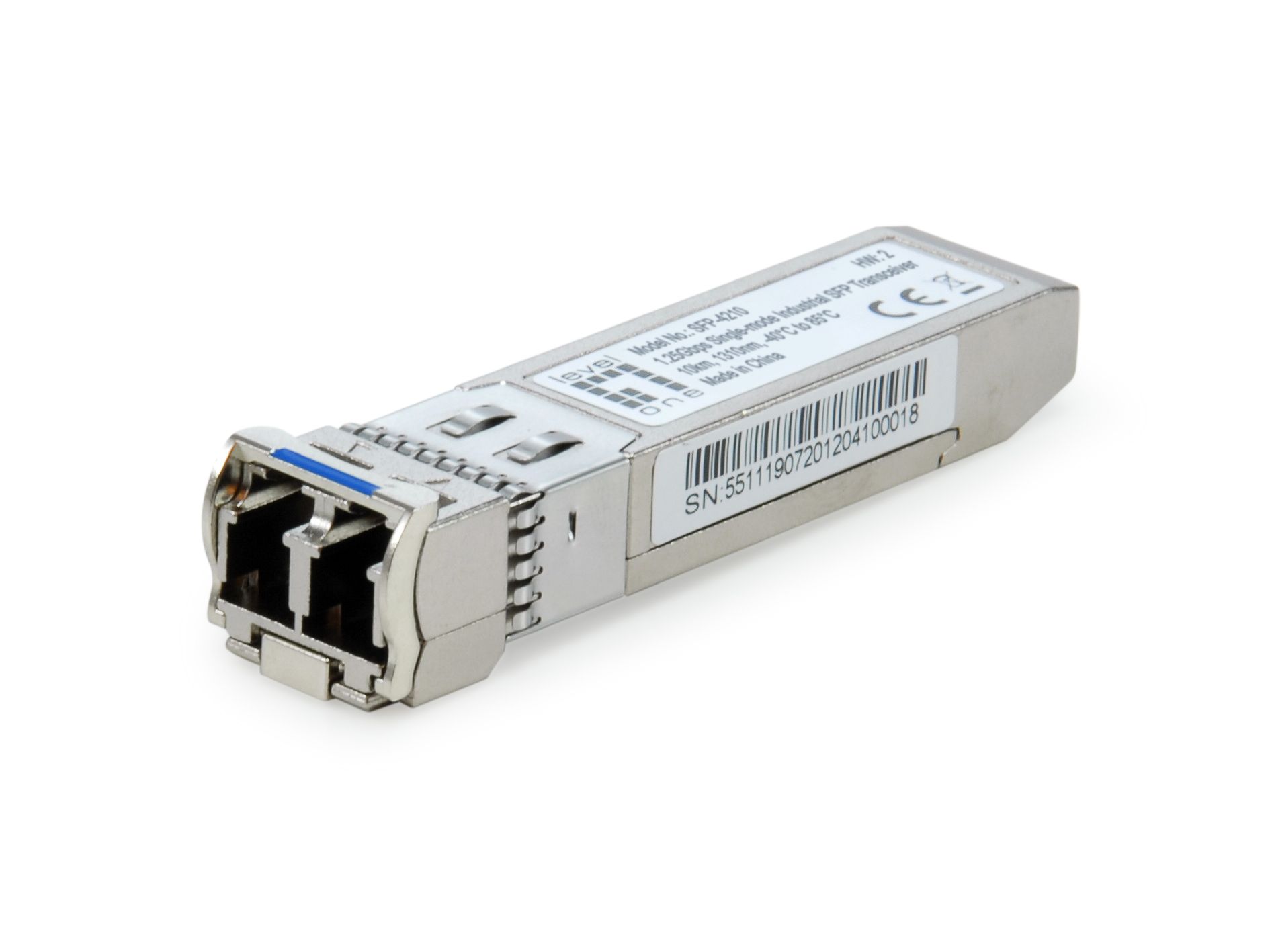 LevelOne SFP-4210 netwerk transceiver module Vezel-optiek 1250 Mbit/s 1310 nm