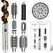 Sansbeauté® 8-in-1 Airstyler met Diffuser - Multistyler - Föhnborstel Kort Haar - Haarkruller - Haarstyler - Haardroger - Warmteborstel - Krulborstel - Krultang - Haarstijler - Stijlborstel - 5 in 1 Hairstyler