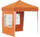 vidaXL Pop-up Feesttent 195 x 195 x 245 cm Oranje Oxford Stof