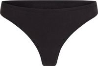 Hunkemöller Dames Lingerie String Katoen Kira - Zwart - maat S