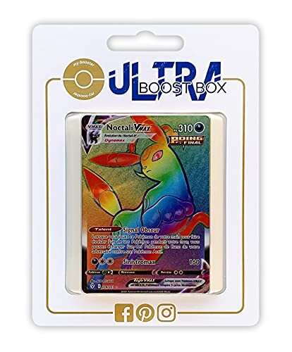 my-booster Noctali VMAX (Umbreon VMAX) 214/192 Single Strike shiny rainbow - Ultraboost X Epée et Bouclier 7 Évolution Céleste - Doos met 10 Franse Pokemon kaarten
